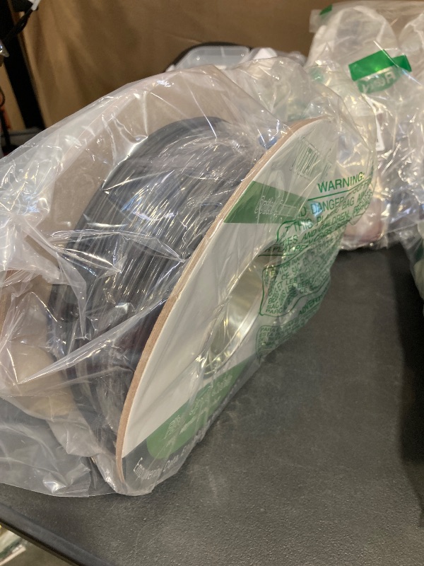 Photo 1 of YUTIANHOME 656ft/200m LC to LC Armored Outdoor Fiber Optic Cable, Single Mode Duplex Fiber Patch Cable, 9/125um LC Fiber Jumper, (OS1/OS2 Compatible), Low Friction LSZH, Black