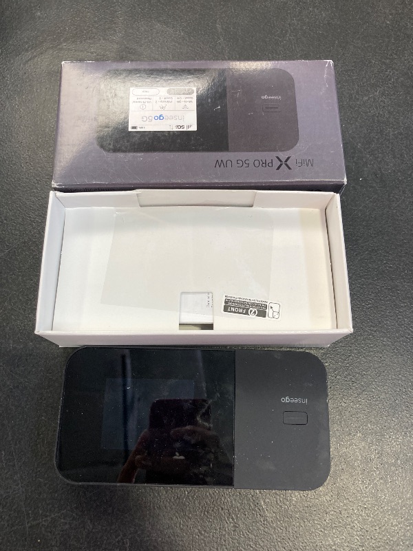Photo 1 of Inseego Mifi X Pro M3100 UW Unlocked Mobile Hotspot, Black (Renewed)