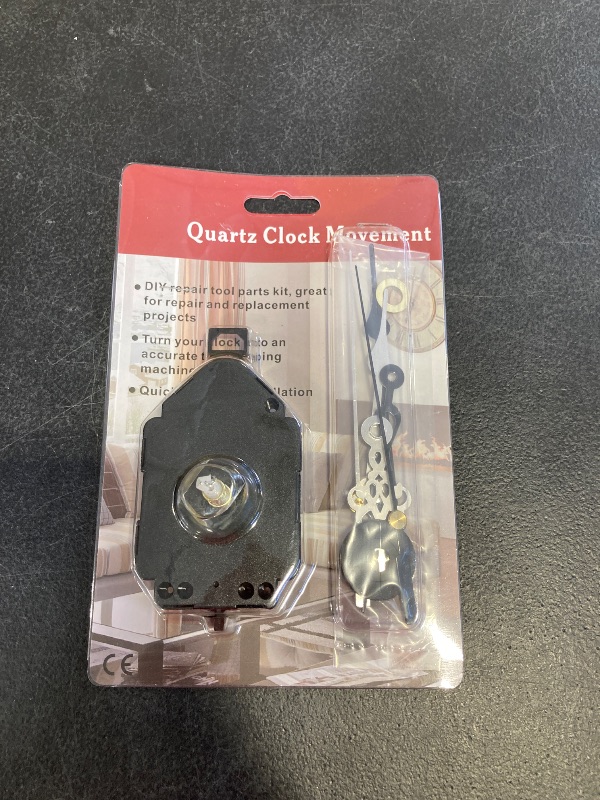 Photo 1 of Hicarer Quartz Pendulum Clock Movement Mechanism DIY Repair Parts Replacement with 2 Pairs Hands and Pendulum for DIY Clock Repair