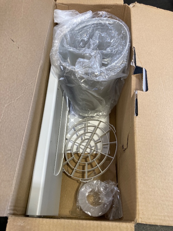 Photo 1 of Portable Air conditioner Window Kit, Adjustable Vertical/Horizontal Sliding Window Kit Plate for Unit, AC Window Vent Seal Suitable for 5.9” AC Exhaust Hose