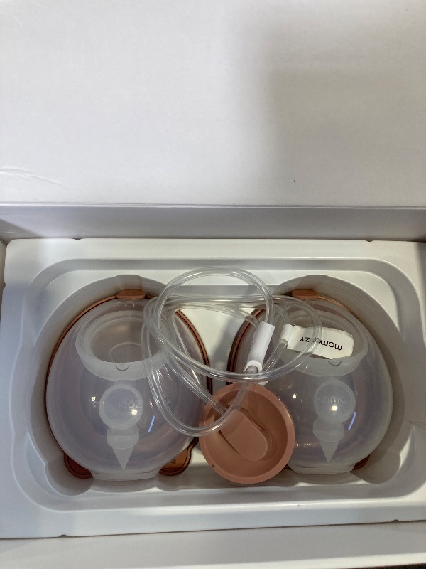 Photo 1 of Momcozy Breast Pump V1 Pro Hospital-Grade, Hands-Free & Portable Wearable Pump, Upgraded Electric Pump with 3 Fine-Tuned Rhythms|15 Levels, Come with Leak-Proof DoubleFit Flange, Cozy Red.