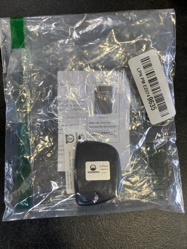 Photo 1 of 1 for Dip Switch Genie Garage Door Opener Remote GT90-1/G220/MAT90/GT912/AT90 (1982 to 1996 Models) 3-Year-Warranty