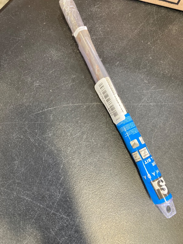 Photo 1 of 1/2-Inch x 12-Inch Auger Drill Bit for Wood, Hex Shank 3/8-Inch One Piece, Ship Auger Long Drill Bit for Soft and Hard Wood, Plastic, Drywall and Composite Materials
