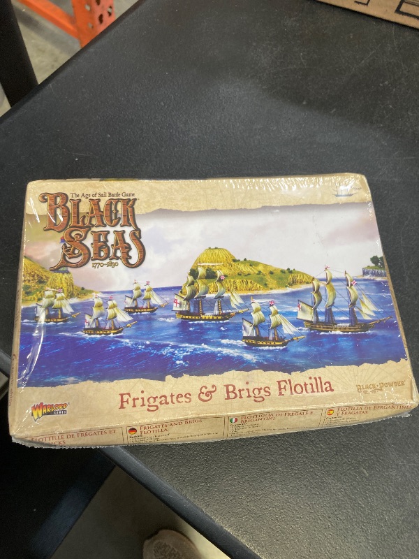 Photo 1 of Black Sea's Warlord The Age of Sail HMS Victory Game - Role Playing Strategy Board Games for Adults, Table Top The Age of Sail Strategic War Gaming Kit-Tabletop Military History RPG with Terrain