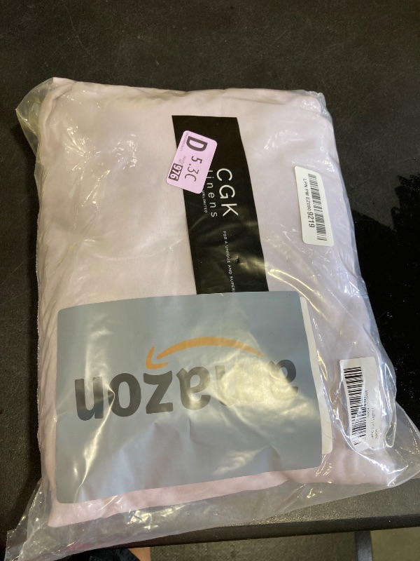 Photo 1 of Full Size 4 Piece Sheet Set - Extra Soft, Breathable & Cooling Sheets - Hotel Luxury Durable Bed Sheets for Women & Men - Deep Pockets, Easy-Fit & Wrinkle-Free Sheets - Light Lilac Oeko-Tex Bed Sheets