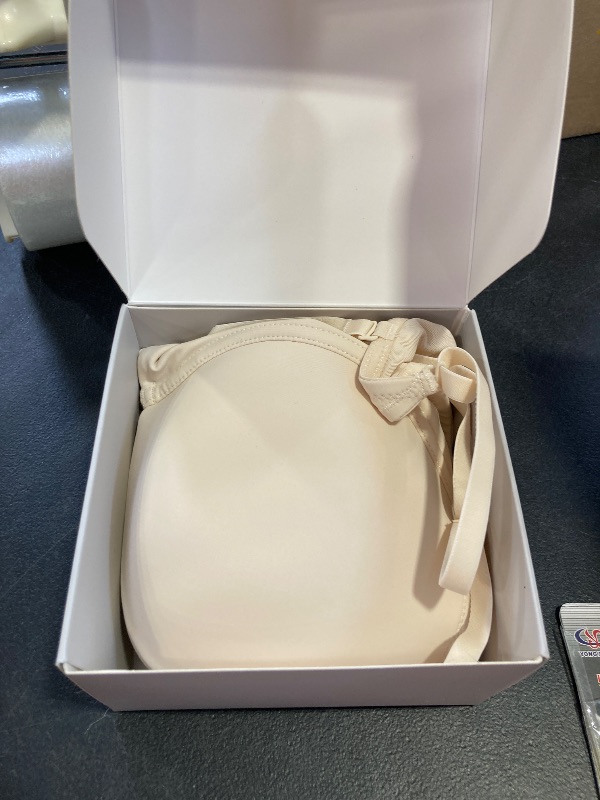 Photo 1 of Decorus Backless Plunge Shapewear Bodysuits - Women Low Back Body Shaper ?Beige Full Body Tummy Control Built in Bra With Plunge