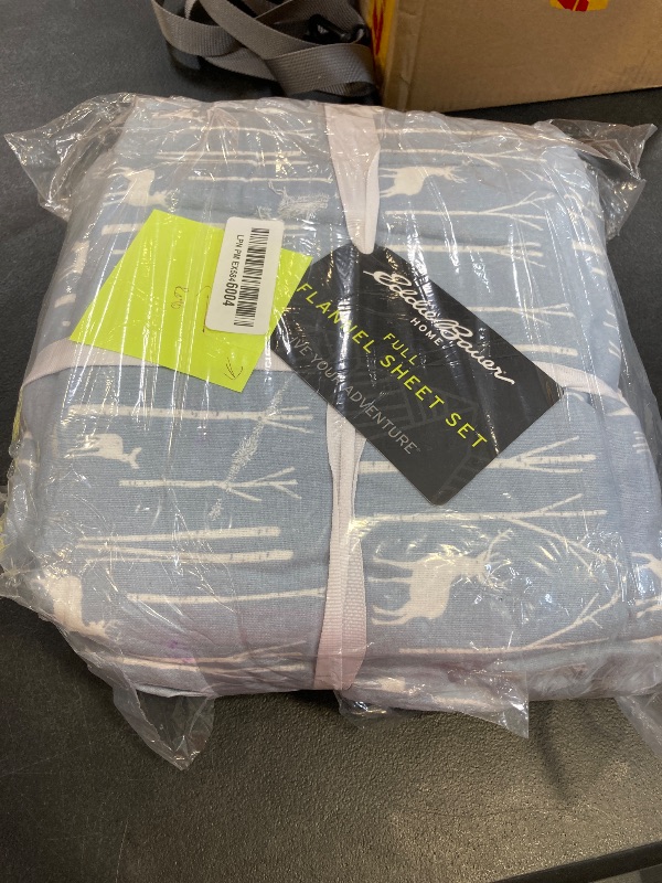 Photo 1 of Eddie Bauer - Full Sheets, Cotton Flannel Bedding Set, Brushed For Extra Softness, Cozy Home Decor (Birch Forest, Full)