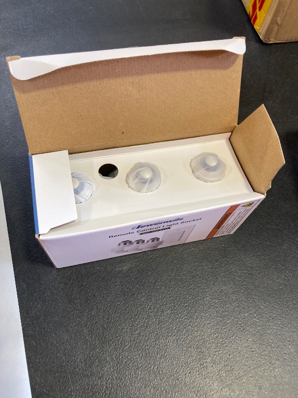Photo 1 of DEWENWILS Remote Control Light Socket, Wireless Light Switch for Pull Chain Light Lamp Fixtures, 100FT Range, No Wiring Needed, ETL Listed(1 Wall Mounted Controller+3 Socket, Shorter Version)
