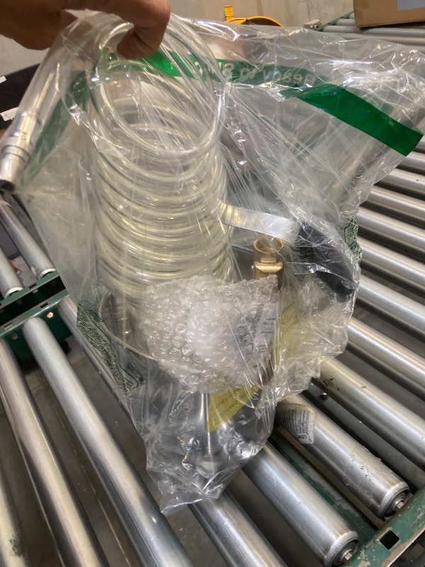 Photo 1 of YOUHO Stucco Sprayer Wall Plaster Sprayer Cement Mortar Spray Gun Hopper Tool?with Compressor Connection kit 4 Jet Pneumatic