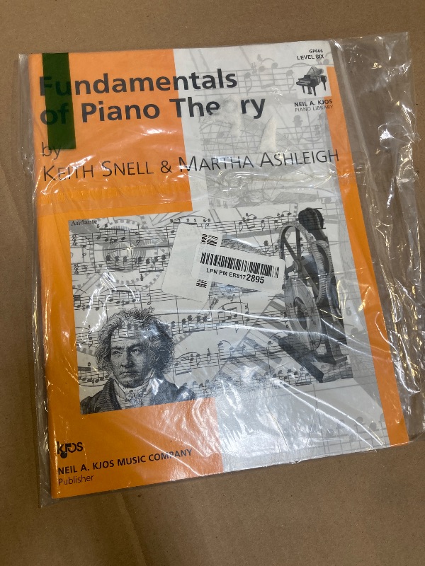 Photo 1 of GP666 - Fundamentals of Piano Theory - Level 6