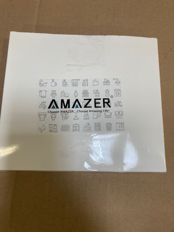 Photo 1 of Amazer Plastic Shower Curtain Rings, Shower Curtain Hooks, 24 Pcs C Shaped Shower Hooks for Shower Curtain, Clear Shower Curtain Hooks for Bathroom