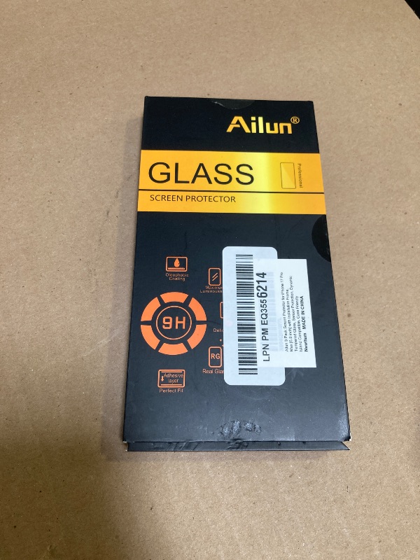Photo 1 of Ailun 3 Pack Screen Protector for iPhone 17 Pro Max [6.9 inch] with Installation Frame, Tempered Glass, Sensor Protection, Dynamic Island Compatible, Case Friendly