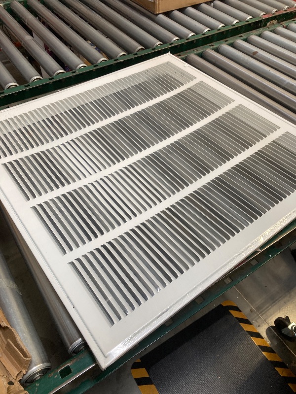 Photo 1 of 24×24 Return Air Grille [Duct Opening Size] Return Vent Cover for Wall or Ceiling,Steel Return Air Grill Removable Face/Door for 1 inch Filters(24"W x 24"H [Duct Opening])