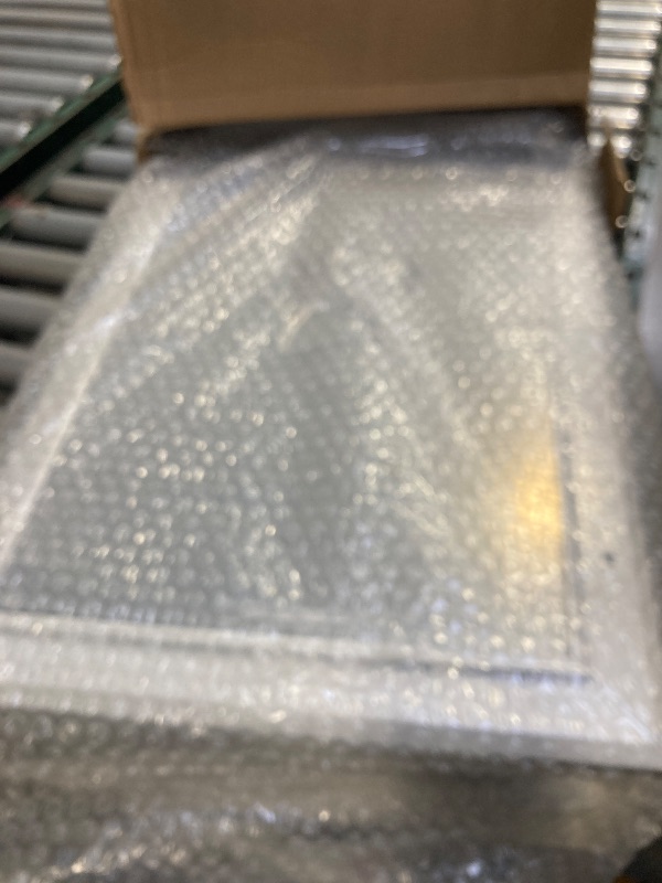 Photo 1 of [Petoasis] Heavy Duty Aluminum Dog Door with Lock,3 Flap Insulated Doggie Doors with Installation Manual,Durable and Rust Resistant, Patent: USD1057087S, (Silvery White, Large for Wall)