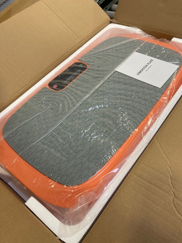 Photo 1 of Vibration Plate Exercise Machine for Weight Loss Fitness Equipment, Vibration Plate Platform for Home Fitness,Lymphatic Drainage Shaking Full Body Shaker 99 Adjustable Speeds