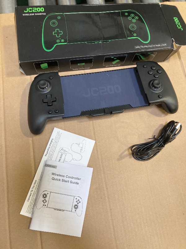 Photo 1 of Gammeefy Switch Controllers Compatible with Nintendo Switch/Switch OLED, One-Piece Joypad Controller Replacement for Switch Pro Controller with 9 Lights Color, Christmas Gifts