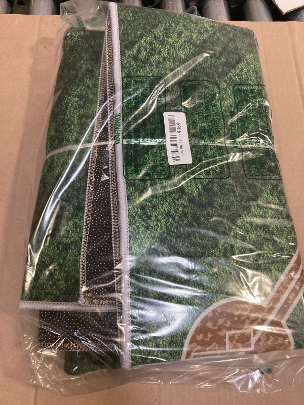Photo 1 of Osimiccp Baseball Rug for Bedroom 3'x5' Non Slip Sports Rug for Living Room Baseball Room Decor