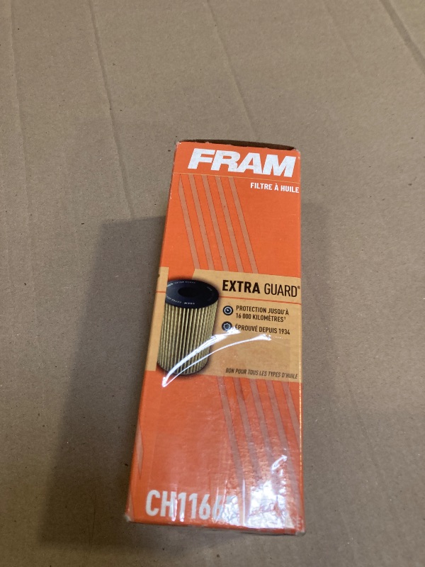 Photo 1 of FRAM Extra Guard CH11665 10K Mile Change Automotive Replacement Interval Spin-On Engine Oil Filter for Select Vehicle Model Years, Vehicle Engine Protection Oil Filter for Everyday Drivers