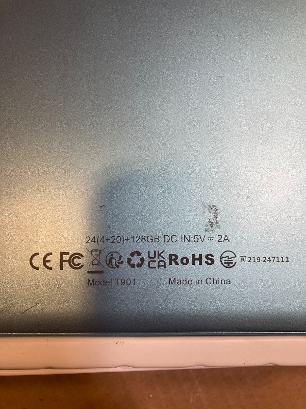 Photo 1 of Android Tablet with Keyboard, Android 15 Tablet 10 inch with 24GB+128GB, 1TB Expand with Case, Keyboard