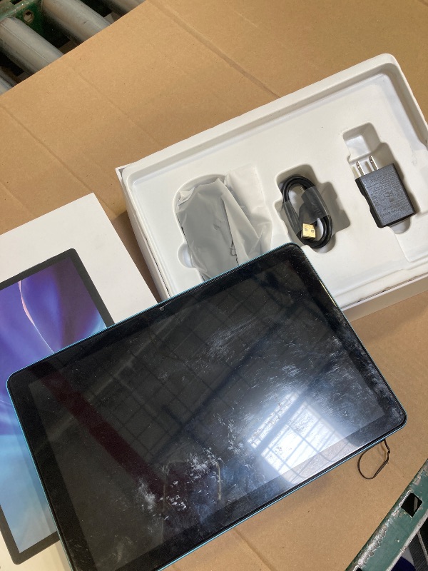 Photo 1 of Android Tablet with Keyboard, Android 15 Tablet 10 inch with 24GB+128GB, 1TB Expand with Case, Keyboard