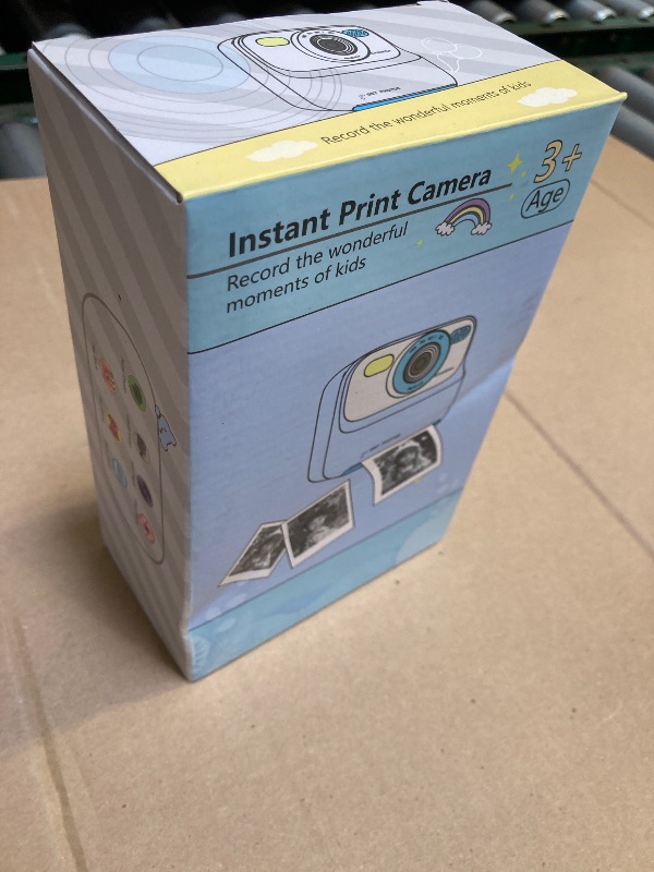 Photo 1 of Kids Instant Digital Cameras for Boys and Girls, 1080P HD Dual-Lens Selfie Digital Camera with Print Paper & 32G Card, Christmas Birthday Gifts Toys for Toddler and Teenagers Age 3-16 Years Old