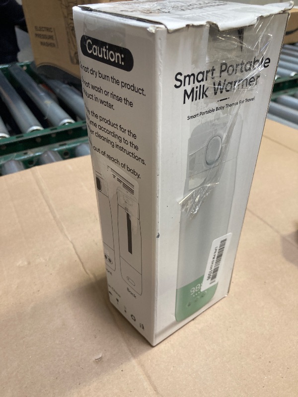 Photo 1 of Portable Bottle Warmer for Travel,Portable Milk Warmer for Baby-12oz Ceramic Heater Heating,Fast Charging & Cordless Portable Baby Bottle Warmer -Dual Heating Modes for Breast Milk & Water,Green