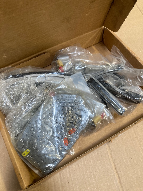 Photo 1 of ECCPP Timing Chain Kit fit for TK20635 TK4198 for Ford Edge Flex Fusion Taurus Taurus X for Lincoln MKX MKZ for Mazda 6 CX-9 for Sable 3.5L 3.7L