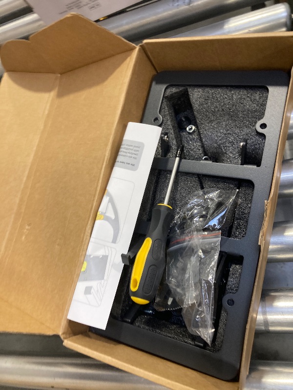 Photo 1 of No Drill Front License Plate Holder Fit for 2020-2024 Model Y, 2017-2023 Model 3 with Safety Design, No Adhesives License Frame