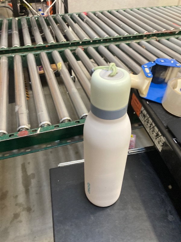 Photo 1 of  Owala FreeSip Twist Insulated Stainless Steel Water Bottle with Straw for Sports and Travel, BPA-Free, 24-oz, Green/White (Iced Breeze) 
