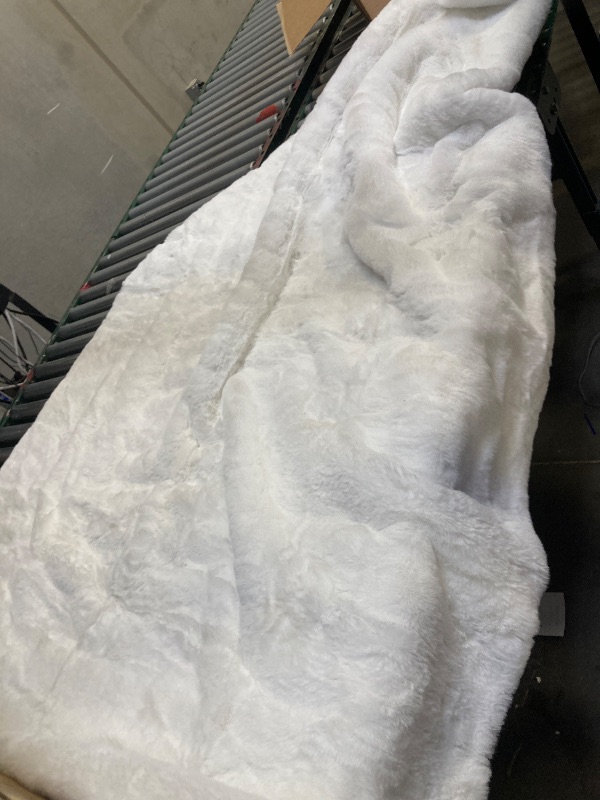 Photo 1 of 5x7 Plush Fluffy Area Rugs, Large Soft Carpet, Upgraded Non-Slip Rectangular Rug for Living Room, Bedroom, Kids Room, Dorm, Modern Home Decor Aesthetic,Cream White.