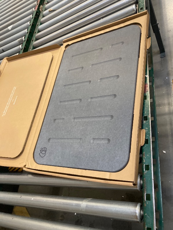 Photo 1 of Dorai Home Bath Stone – Luxury Quick-Drying Stone Bath Mat, Non-Slip Surface, Rubberized Bottom Pad, Rain Slate
