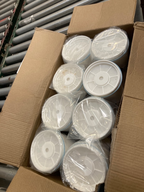 Photo 1 of 8 Pack Water Filter Replacement for Zero Water, New Resin Filtration System 0 TDS 0 Leak, Compatible with Zero Water Pitcher and Dispenser, Reduce Lead/Chromium/PFOA/PFOS by TOMOON