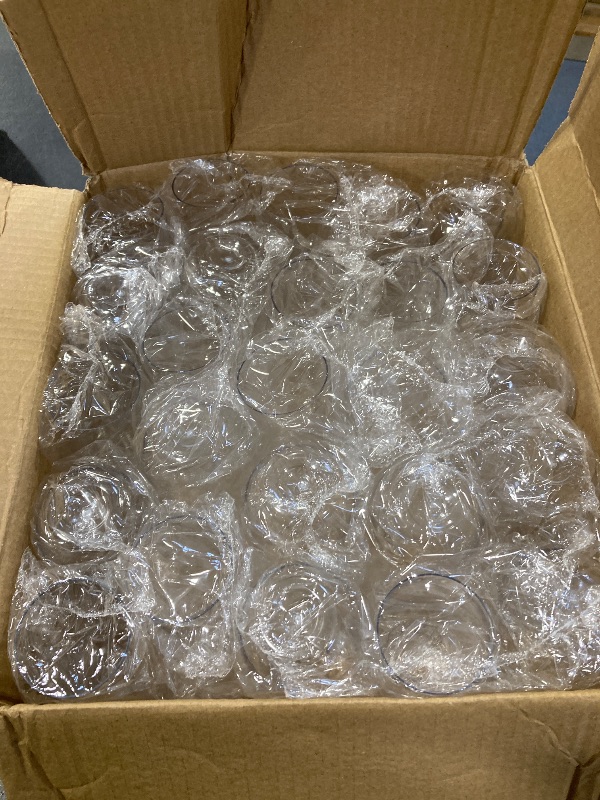 Photo 1 of Reli. Champagne Flutes Plastic | 25 Pack | 9 oz - Clear | Stemless Premium Plastic Champagne Flutes | Party-Perfect for Celebrations
