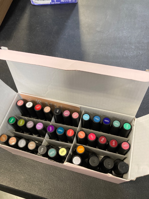 Photo 1 of beetles Gel Polish Set Fall Gel Nail Polish Kit 36 Pcs 32 Colors with Base Top Coat Burgundy Red Blue Purple Hot Pink Green Black White Uv LED Lamp Nails Gifts for Women Fingertip Palette