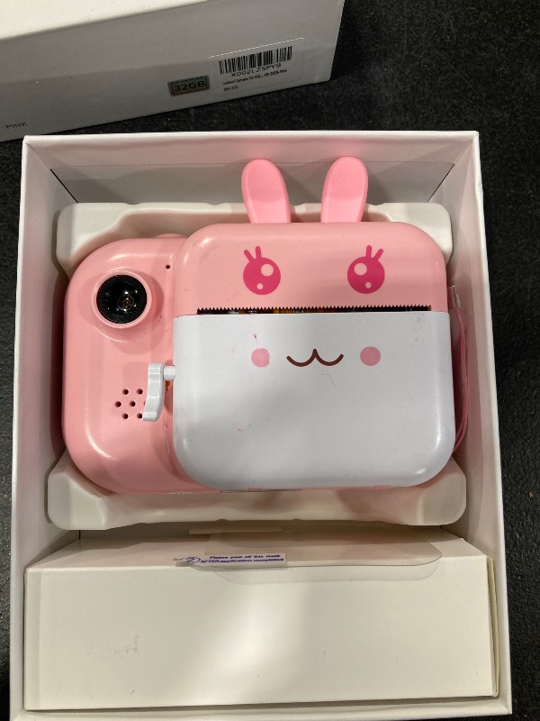 Photo 1 of MINIBEAR Kids Camera Instant Print Camera for Kids Digital Camera Toddler Toys Christmas Birthday Gifts for 3 4 5 6 7 8 9 10 Year Old Boys Girls, Pink