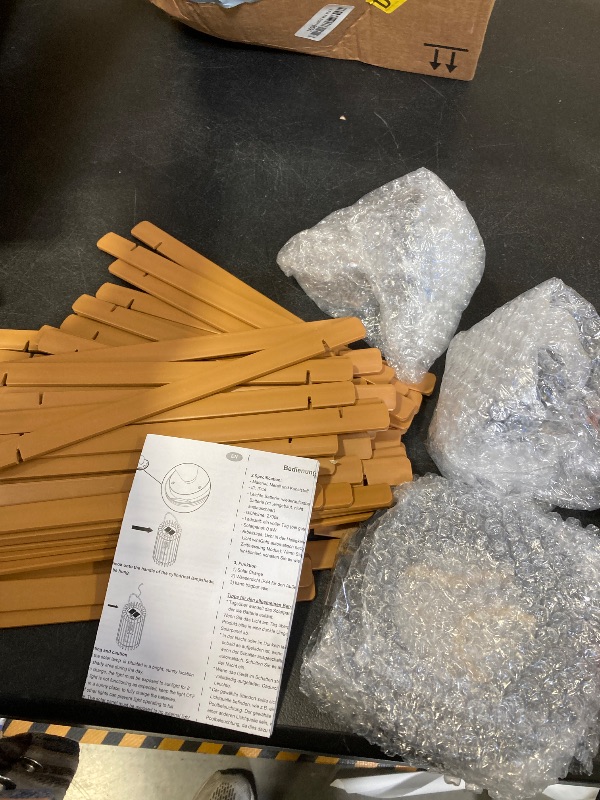 Photo 1 of 2-Pack Solar Lanterns Outdoor Hanging Portable Table Top Decorative Lamp DIY Lantern Lights Water-Resistant for Outside Patio Yard Garden Porch