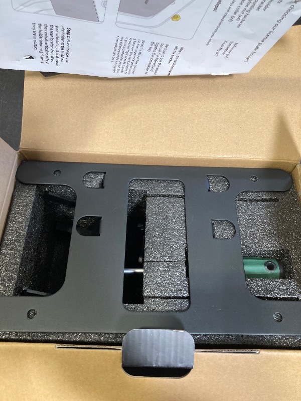 Photo 1 of No Drill Front License Plate Holder Fit for 2024+ Tesla Model 3 ?Highland with Safety Design, No Adhesives License Frame