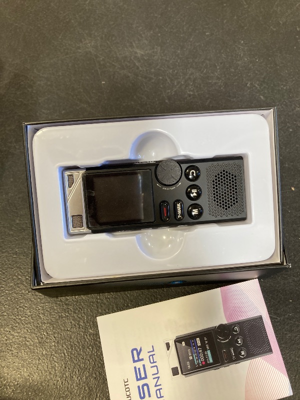 Photo 1 of 264GB Digital Voice Recorder,Professional Voice Activated Recorder for Lectures Meetings,18000 Hours voice recorder with playback,recording device, MP3 Player, Password Protection,audio recorder,Black