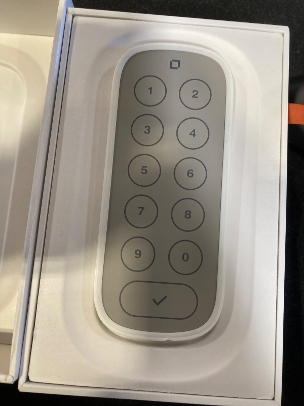 Photo 1 of Level Keypad - Compatible with Any Level Lock or Bolt - Weatherproof with LED Backlight - Bluetooth-Enabled Door Lock Accessory for Keyless Entry (White)