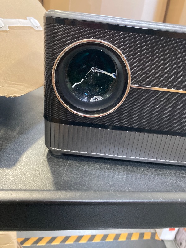 Photo 1 of ***PARTS ONLY*** [Auto Focus/5" LCD] DBPOWER Outdoor Projector 4K with 5G WiFi and Bluetooth, 1000ANSI Native 1080P Portable Projector with Full-Sealed Engine, 3D surround, Movie Projector for iOS/Android/TV Stick