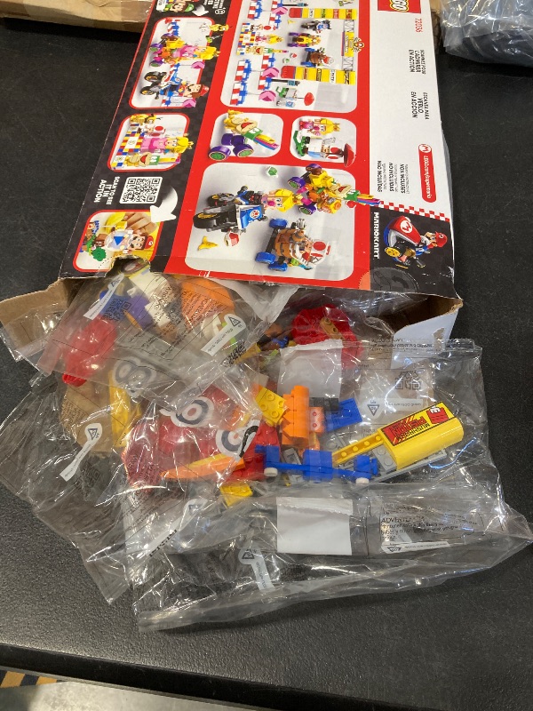 Photo 1 of LEGO Super Mario: Mario Kart Baby Peach & Grand Prix Set Home Circuit - Nintendo Toy Building Set for Kids, Girls and Boys, Ages 8+ - Collectible Mario Kart Toy - Gift Idea for Birthdays - 72036
