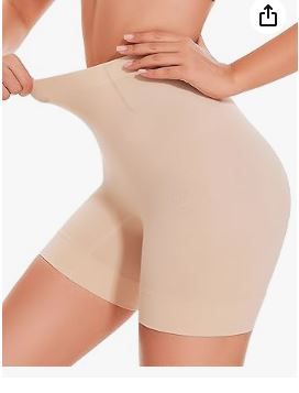 Photo 1 of MEDIUM-BESTENA Shapewear Shorts,Mid-Waist Body Shaper Shorts