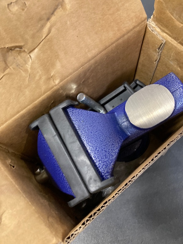 Photo 1 of Table Vise, 3" Bench Vise Universal Rotate 360° Work Clamp-On Vise, Table Vice clamp With Multifunctional Jaw for Woodworking, Drilling, Sawing, Metal Working