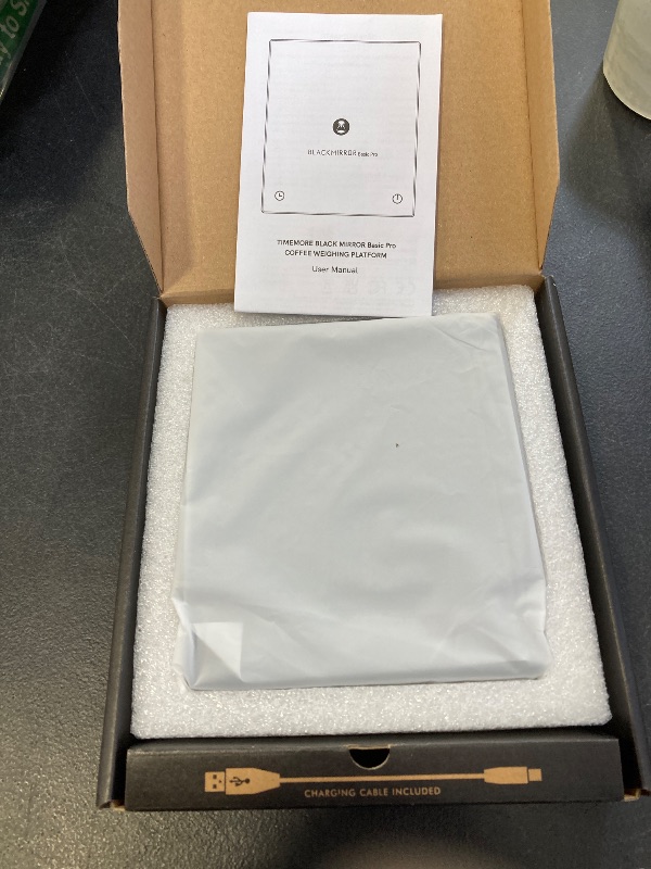 Photo 1 of TIMEMORE Exclusive - Black Mirror Basic PRO Coffee Scale with Timer, Espresso Scale with Flow Rate Function, 2000g/0.1g High Accuracy, Digital Coffee Scale for Pour Over Drip Coffee, Black