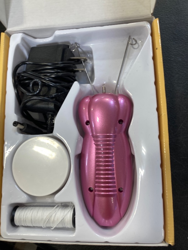 Photo 1 of WAYCOM Ladies Facial Hair Remover Electric Women's Beauty Epilator Facial Threading Hair Removal Shaver Face Massager Pull Faces Delicate Device Depilation -Birthday Christmas Day Present(Purple)