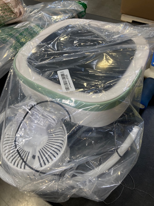 Photo 1 of Portable Washing Machine, 16.6L Upgraded Mini Washer with Spin Basket Laundry Machine, 3 Cleaning Modes Suitable for Small Clothes, Foldable Design Ideal for Apartment, Home, Hotel and camping