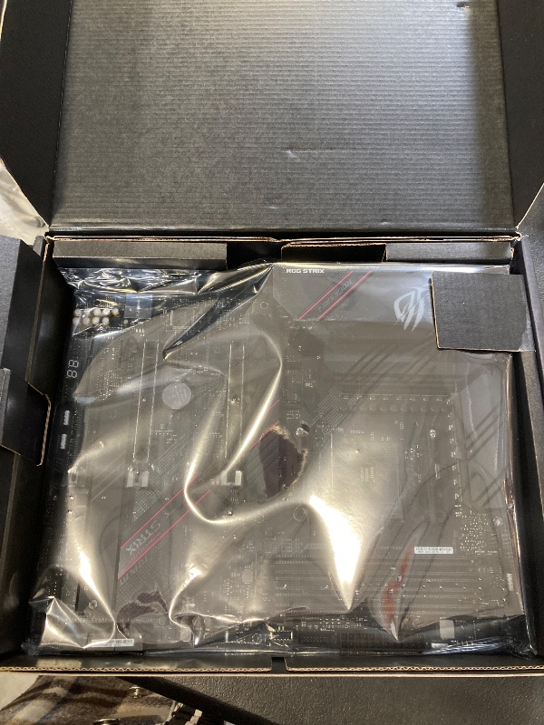 Photo 1 of Asus ROG Strix B550-F Gaming WiFi II AMD AM4 (3rd Gen Ryzen) ATX Motherboard (PCIe 4.0,WiFi 6E, 2.5Gb LAN, BIOS Flashback, HDMI 2.1, Addressable Gen 2 RGB Header and Aura Sync)