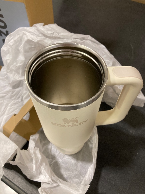 Photo 1 of Stanley Quencher H2.0 Tumbler with Handle and Straw 40 oz | Flowstate 3-Position Lid | Cup Holder Compatible for Travel | Insulated Stainless Steel Cup | BPA-Free | Cherry Blossom