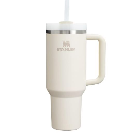 Photo 1 of Stanley Quencher H2.0 Tumbler with Handle and Straw 40 oz | Flowstate 3-Position Lid | Cup Holder Compatible for Travel | Insulated Stainless Steel Cup | BPA-Free | Cherry Blossom