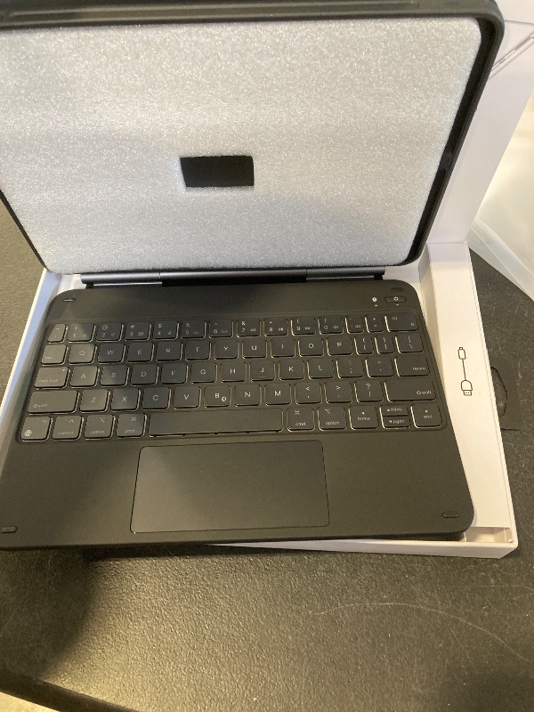 Photo 1 of ESR iPad Air 11 Inch Case with Keyboard (M3/M2, 2025/2024) & iPad Pro 11/Air 5th/4th Gen Keyboard, Easy-Set Magnetic Stand, Portrait/Raised Modes, with Removable Protective Case, Black